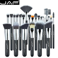 JAF 24pcs Professional Makeup Brushes Set High Quality Make Up Brushes Full Function Studio Synthetic Make-up Tool Kit J2404YC-B