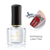 BORN PRETTY Black White Nail Stamping Polish Lacquer Gold Silver Nail Art Plate Stamp Oil White Night Stamping Series