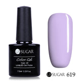 UR SUGAR UV Gel Nail Polish LED Lamp Gel Lacquer Gel Polish Pure Colors Semi Permanent Gel Varnish Nail Art Primer Base Top Coat