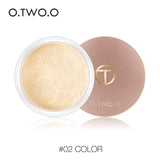 O.TWO.O Smooth Loose Powder Matt Makeup Transparent Finishing Powder Waterproof Cosmetic Puff For Face Finish Setting With Puff
