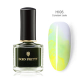 BORN PRETTY Watercolor Ink Nail Polish 6ml Smuoce Blossom Nail Polish Nail Art Varnish Long-Lasting DIY Design Manicure