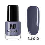 NEE JOLIE Thermal Nail Polish Temperature Color Changing Glitter Sequins Fast Dry Manicure Varnish 3.5ml Gradient Nail Lacquer