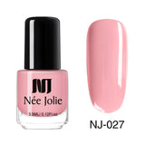 NEE JOLIE Thermal Nail Polish Temperature Color Changing Glitter Sequins Fast Dry Manicure Varnish 3.5ml Gradient Nail Lacquer