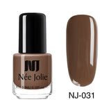 NEE JOLIE Thermal Nail Polish Temperature Color Changing Glitter Sequins Fast Dry Manicure Varnish 3.5ml Gradient Nail Lacquer
