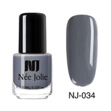 NEE JOLIE Thermal Nail Polish Temperature Color Changing Glitter Sequins Fast Dry Manicure Varnish 3.5ml Gradient Nail Lacquer