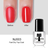 NEE JOLIE Thermal Nail Polish Temperature Color Changing Glitter Sequins Fast Dry Manicure Varnish 3.5ml Gradient Nail Lacquer