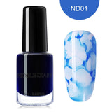Watercolor Ink Nail Polish