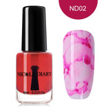 Watercolor Ink Nail Polish