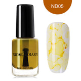 Watercolor Ink Nail Polish