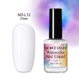 Watercolor Ink Nail Polish