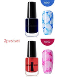 Watercolor Ink Nail Polish