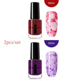 Watercolor Ink Nail Polish