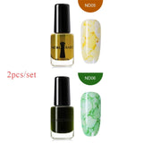 Watercolor Ink Nail Polish