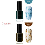 Watercolor Ink Nail Polish