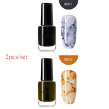 Watercolor Ink Nail Polish
