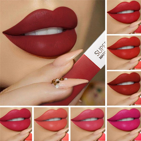 12 Colors Sexy Red Lip