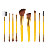 Yellow Cosmetic Makeup Brush
