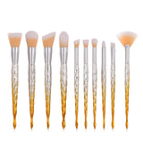 Yellow Cosmetic Makeup Brush