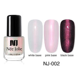 NEE JOLIE Thermal Nail Polish Temperature Color Changing Glitter Sequins Fast Dry Manicure Varnish 3.5ml Gradient Nail Lacquer